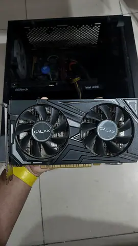 Galax GTX 1650 4GB Dual Fan Powerful Graphics Card for 1080p Gaming and very clean with no issues.