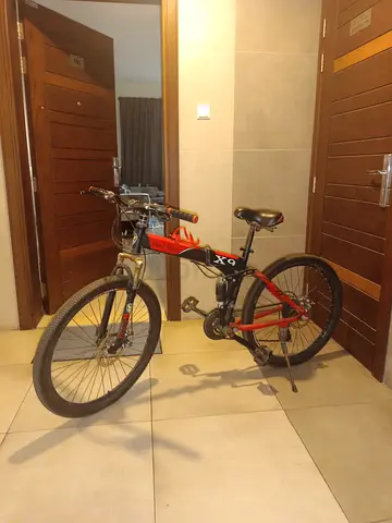 Foldable land Rover bicycle