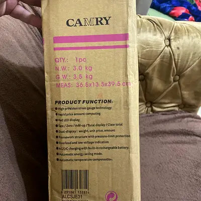 Camry Electronic Scale - Perfect for Home Use! / ميزان كامري الإلكتروني