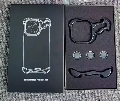 Titanium Aluminum Alloy Case for iPhone 15 14 13 Pro Max Metal Magnetic Holder Cloud Cooling Framewo