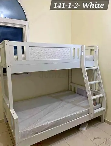 Double bunk bed with mattress available