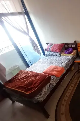 Wooden Bed With Medicated Mattress