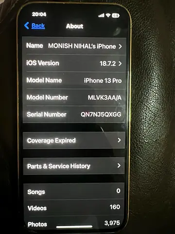 IPHONE 13 PRO 256GB UAE VERSION