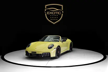 911 CARRERA GTS CABRIOLET | CARTAGENA YELLOW | WARRANTY JUN 2028 | SPORT EXHAUST