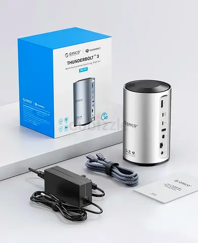 ORICO Thunderbolt 3 Dock, USB C Docking Station,15 in 1 Docking Station for USB-C Laptop, Single 8K