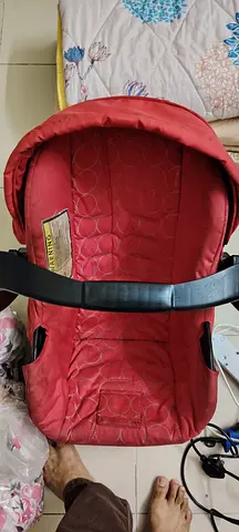 Mothercare baby stroller with car seat basket