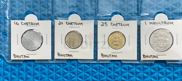 Collectible Bhutanese Coins Set
