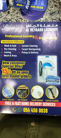 Professional Laundry  Dry Cleaning Services