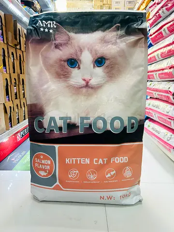 Premium Adult Cat Food - Chicken Flavor, 10kg Bag