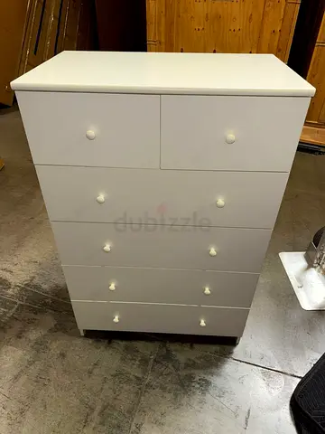 Sturdy White Chest of Drawers for Sale