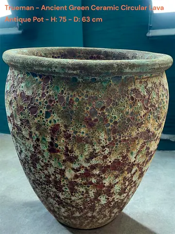 Antique ceramic lava pot for sale in Dubai UAE – Viva Verda