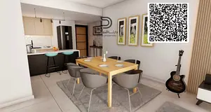 Garden Residence – Emirates City 1 Bedroom | Living Room Area: 1,191 sq. ft. Total Price: AED 549,