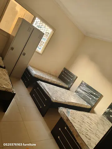 Complete Bedroom Furniture Set with Wardrobe and Mattresses