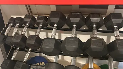 All Weighted Dumbbells set