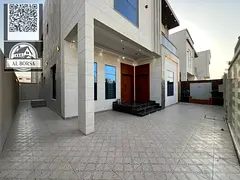Luxury villa for sale in Al Zahia, 4 master bedrooms, living room, majlis, maid's room, and kitc
