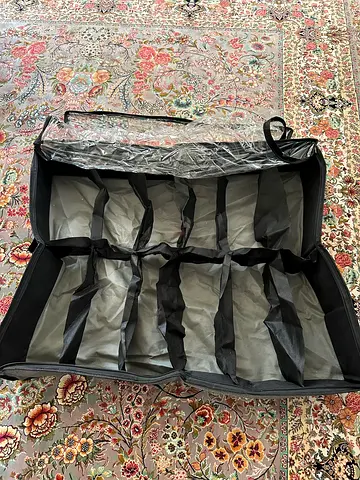 Foldable shoe organiser