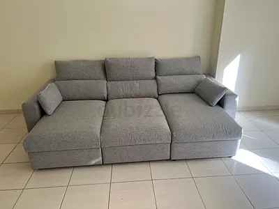 Comfortable Grey Sectional Sofa for Sale