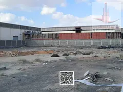 Industrial land for sale in Al Jurf Industrial Area 2, third plot from Jeddah Main Street. Excellent