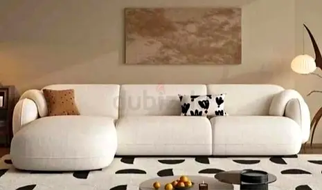 Modern Velvet Sofa with Unique Design