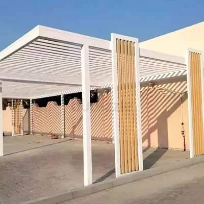 Parking place Beautiful Outdoor Pergola