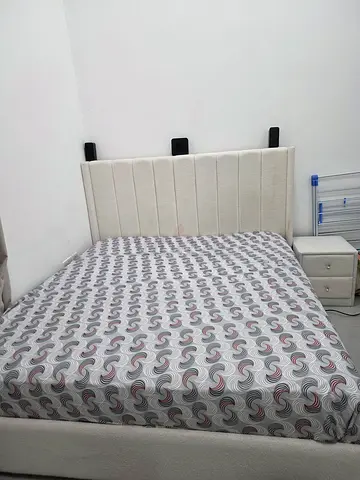 King Sized Bed with Cushion Support