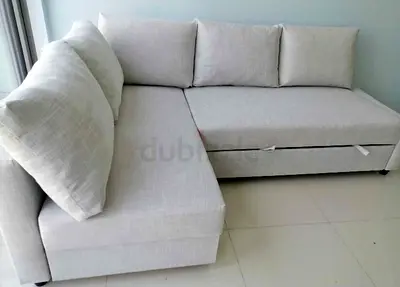 L shape sofa bed with storage