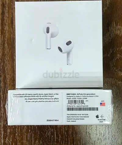 AirPods 3 High Copy – New | سماعات ايربودز الجيل الثالث هاي كوبي – جديدة