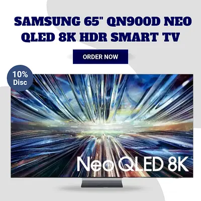 Samsung 65 QN900D Neo QLED 8K HDR Smart TV 65QN900D