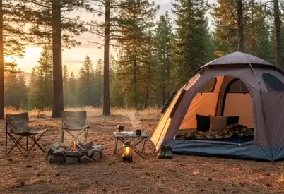 New instant camping tent for 10 people. 11x11 feet