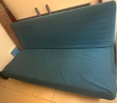 Comfortable Blue Sofa Bed for Sale
