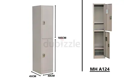 Metal Locker Cabinet - Perfect for Home or Office Storage