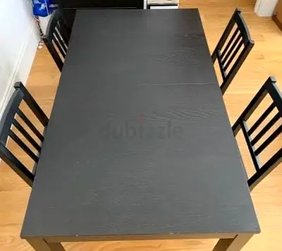 Dining Table and 4 chairs