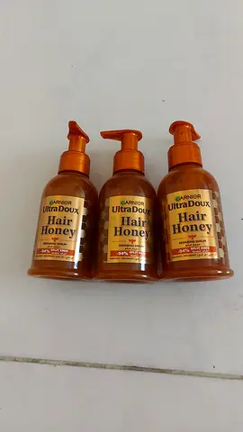 Set of Brand New Ultra Box Honey Hair Treatment Bottles