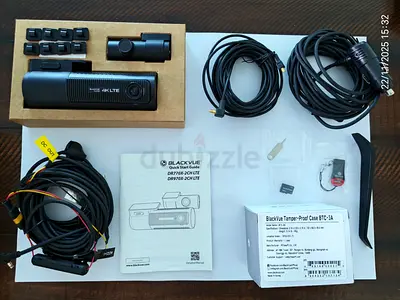 BlackVue DR970X-2CH LTE + Dedicated B-130X Ultra Battery + 256GB microSD