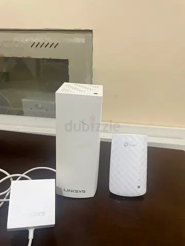 Linksys Wi-Fi Router and TP-Link Range Extender Bundle