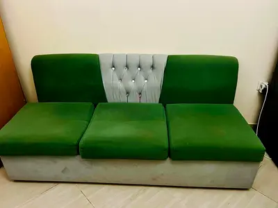 Comfortable Green Sofa for Sale