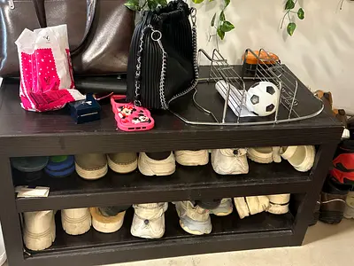 Stylish Shoe Rack / tv rack with Ample Storage Space