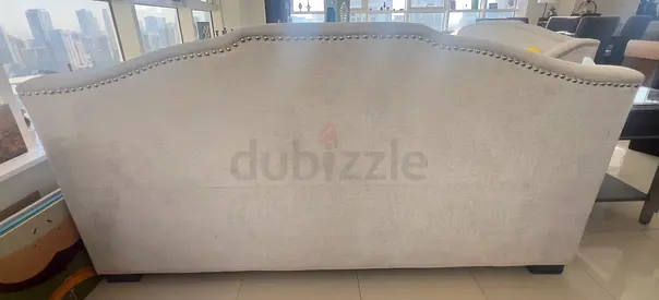 Elegant and Comfortable 2 Sofas for Your Living Space with 2 cushions for each sofa - reduced price