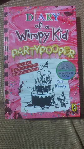 Wimpy Kid Party Pooper Book