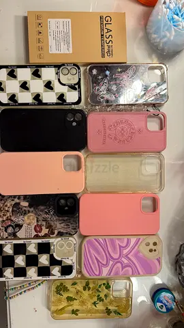 iphone 12 Phone cases + Charms + Screen Protector