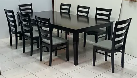 Elegant 8 Seater Dining Table Set