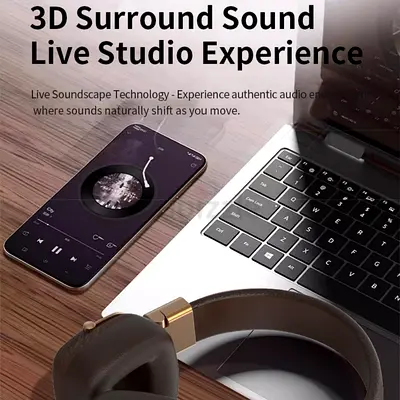 Experience Immersive 3D Surround Sound with Premium Headphones