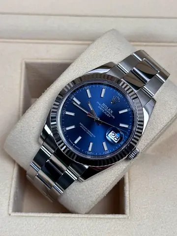 SC Rolex DateJust Blue Oyster 1-1