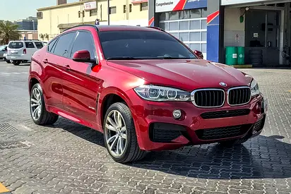 AED 1349/month | 2016 BMW X6 Xdrive35i | GCC Specs | Ref#397302