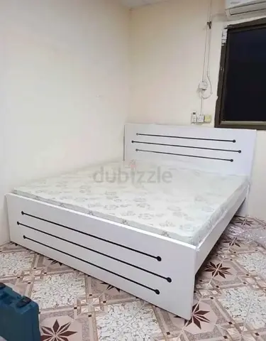 King size 180x200cm Bed with mattress.  Any time delivery available