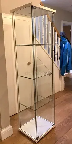 IKEA detlof glass cabinet