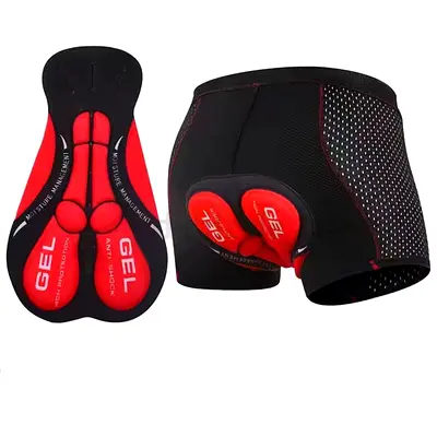 AMB SPORTS GEL PADDED BIKE BICYCLE CYCLING UNDERWEAR SHORTS PANTS