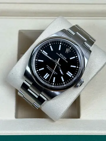 SC Rolex Oyster Perpetual Black 1-1