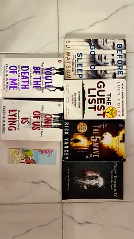 Fiction Books + Bookmark