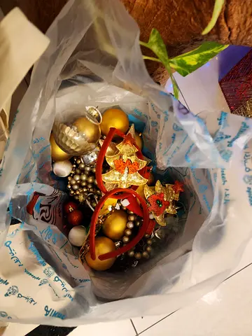 Festive Christmas Tree with Ornaments